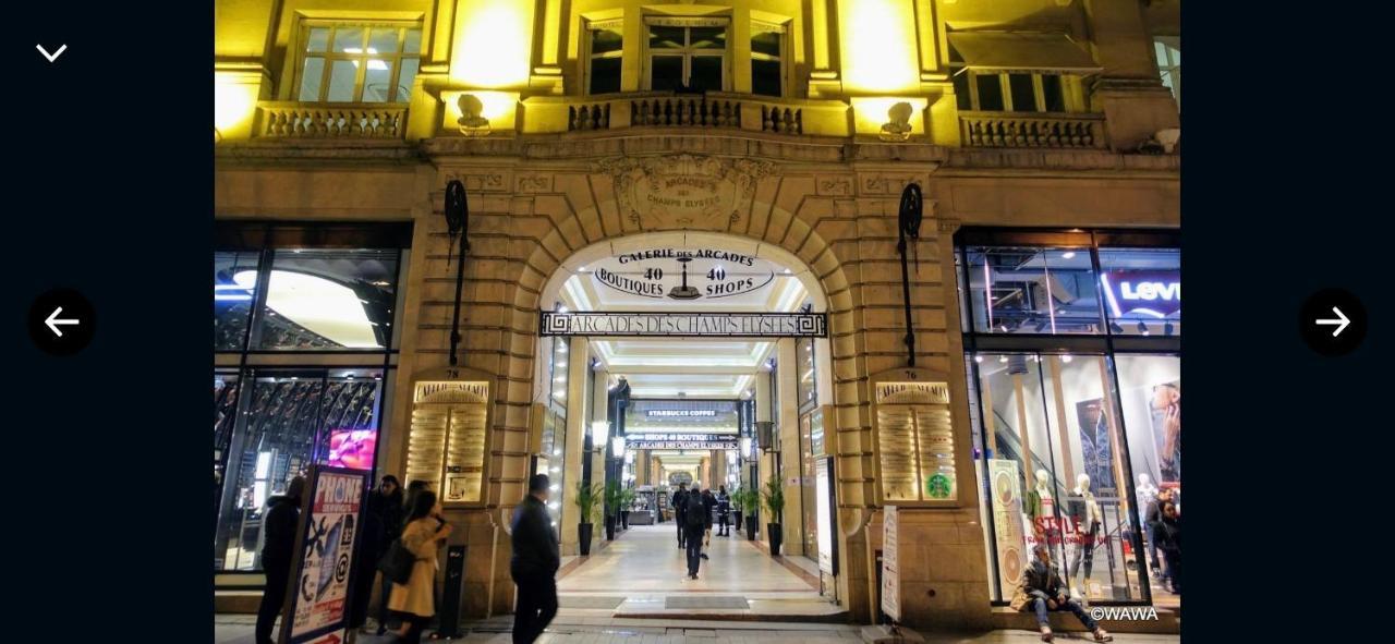 Appartement cosy sur les Champs-Elysées París Exterior foto